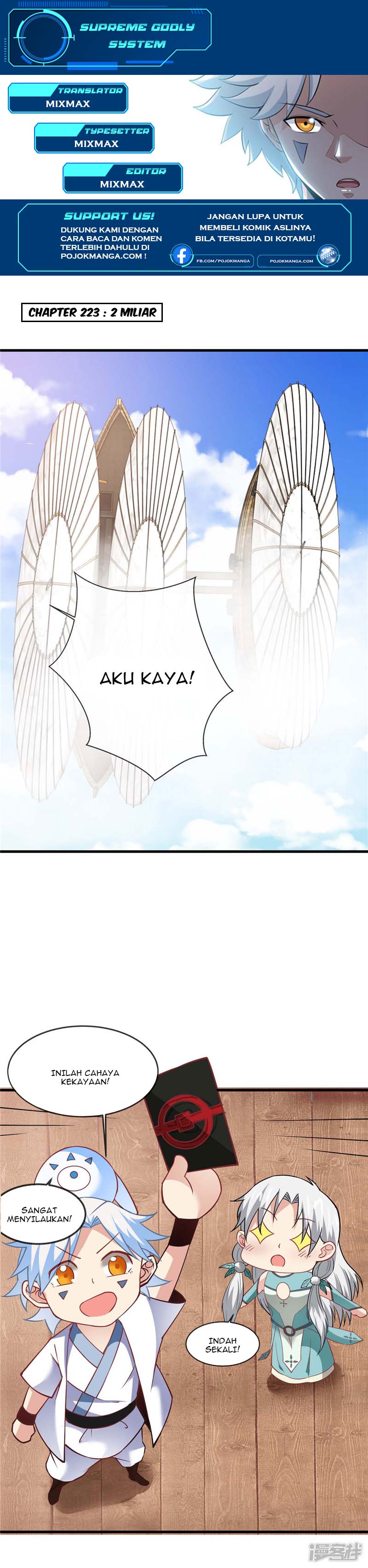 Supreme Godly System Chapter 223 Bahasa Indonesia